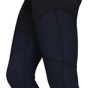 Lululemon Wunder Under Leggings Navy Black Stripe
